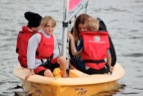 Junior sailing at Llyn Brenig Sailing Club